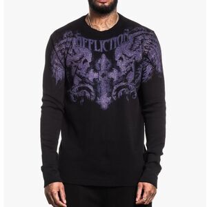 AFFLICTION - Long Sleeve Winged Up Thermal
